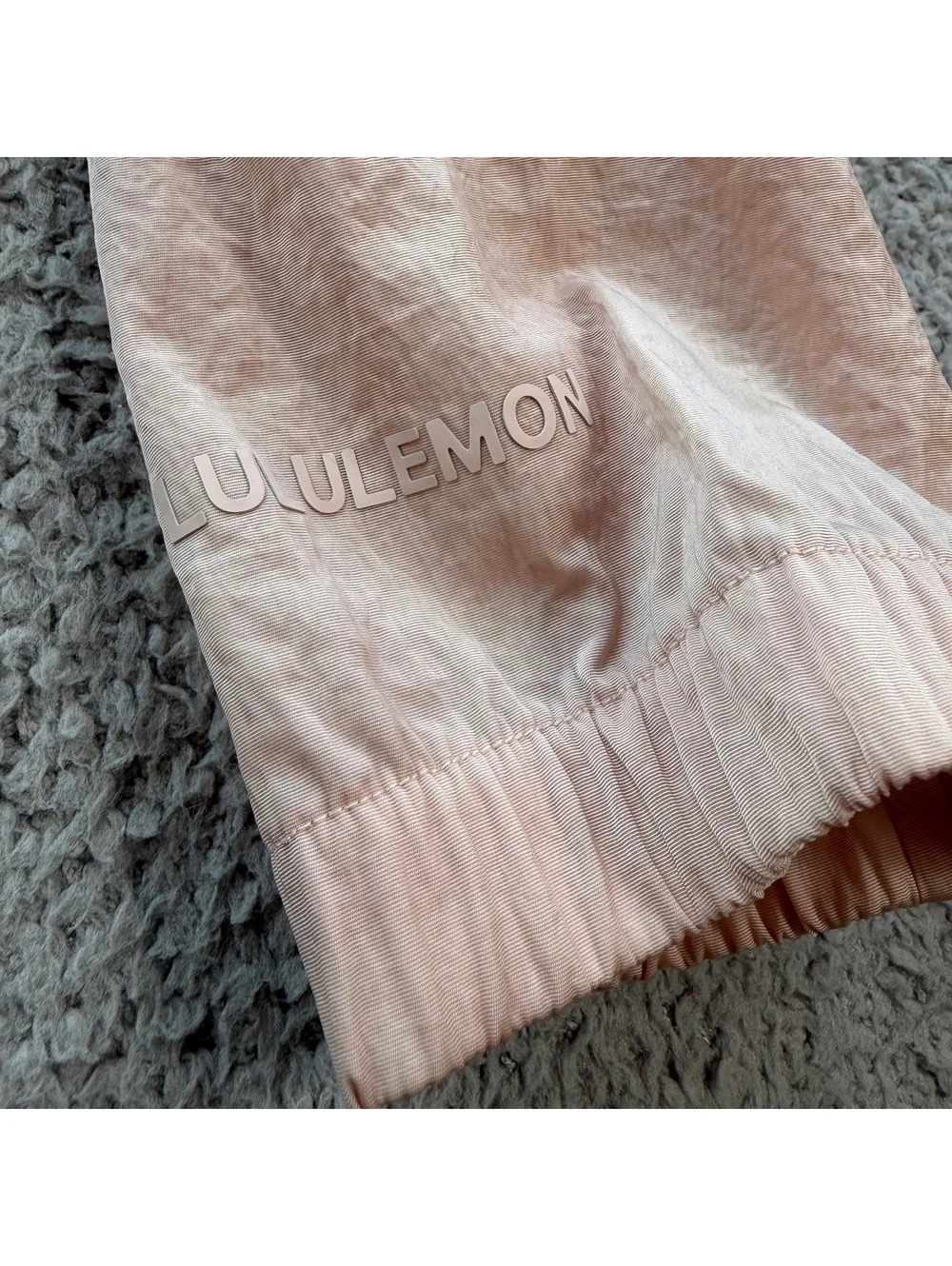 Lululemon Street to Studio Jacket Women’s 10 Dune Blush Pink Hooded Windbreaker